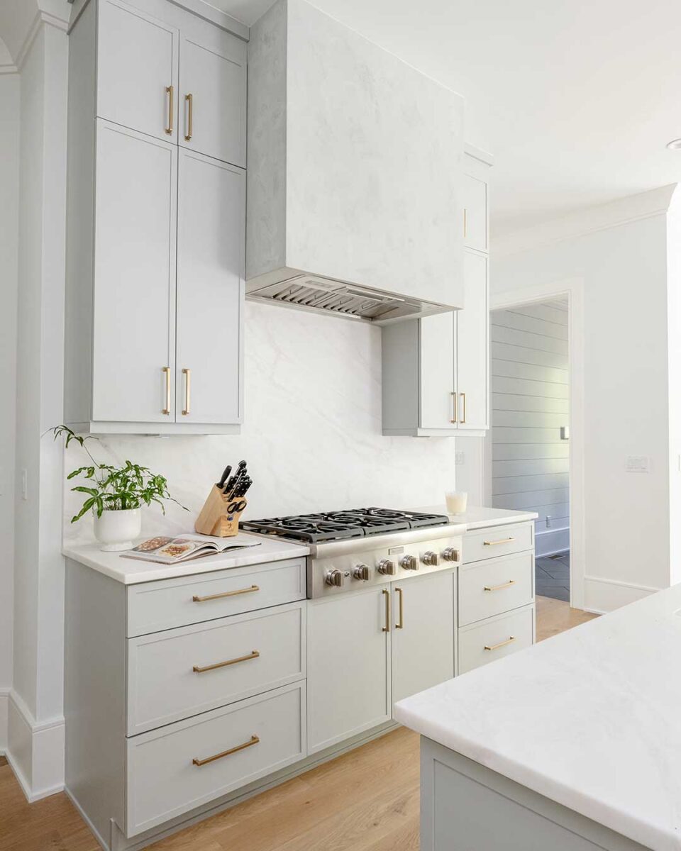 Created by Jilco Kitchen and Bath Arnett Construction Photographer: Ruta Smith for CHD Magazine Door: Portrait door in Oyster